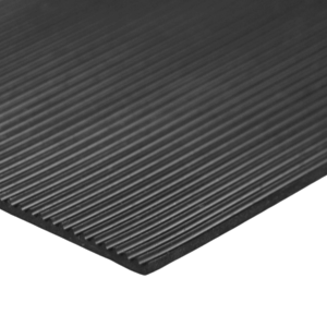 3mm Thick - Fine Fluted Rubber Matting
